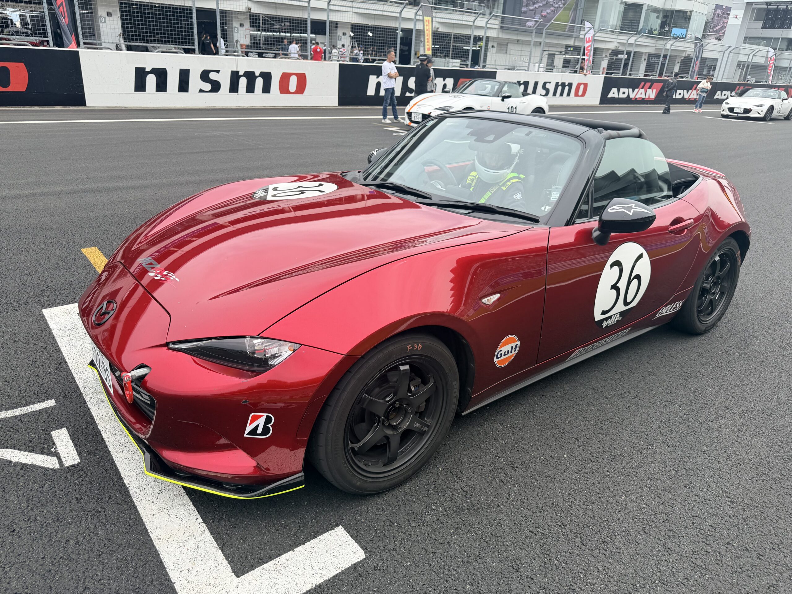パーティレース富士　レースサポート　クラス6位入賞