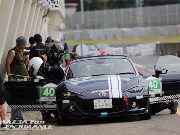 マツ耐3戦目　筑波戦、やっと入賞！
